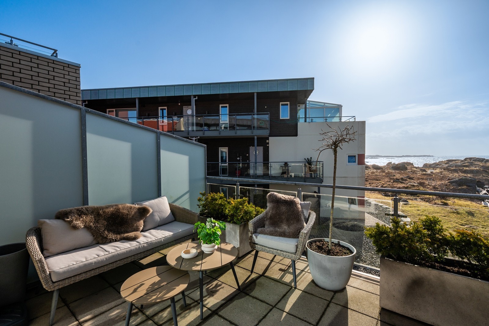 Her ligger alt til rette for hyggelige sammenkomster. Galleribilde