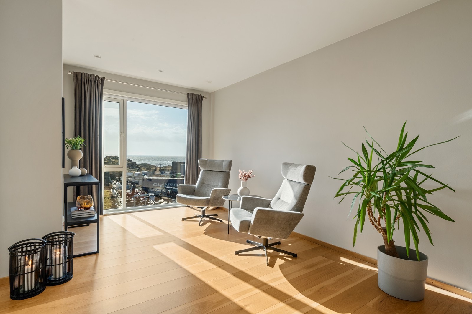 Flott utsikt utover horisonten. Galleribilde