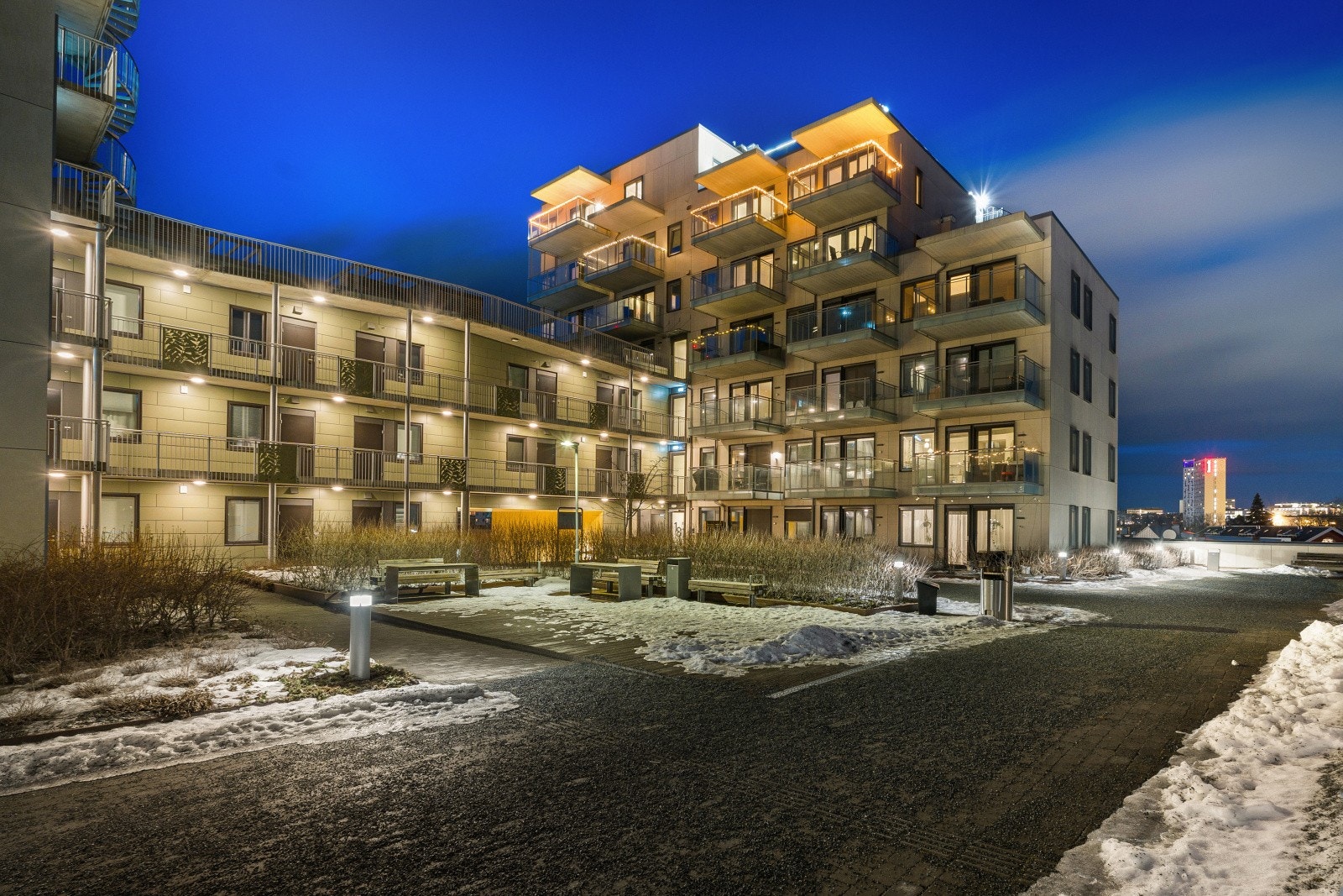 Fra leiligheten er det kort vei til Trondheim sentrum og flere studiesteder. Galleribilde