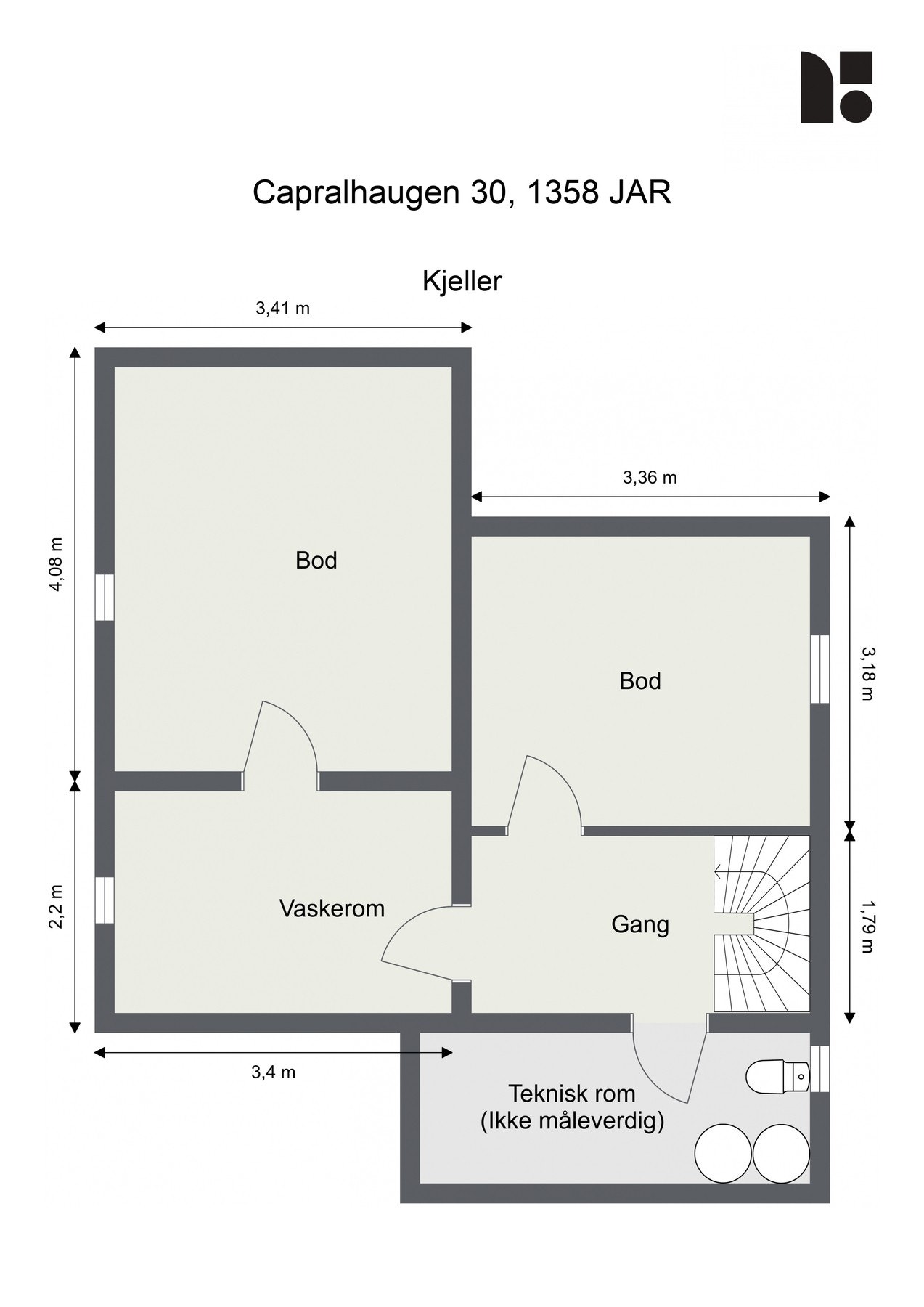 Plantegning - Kjeller Galleribilde