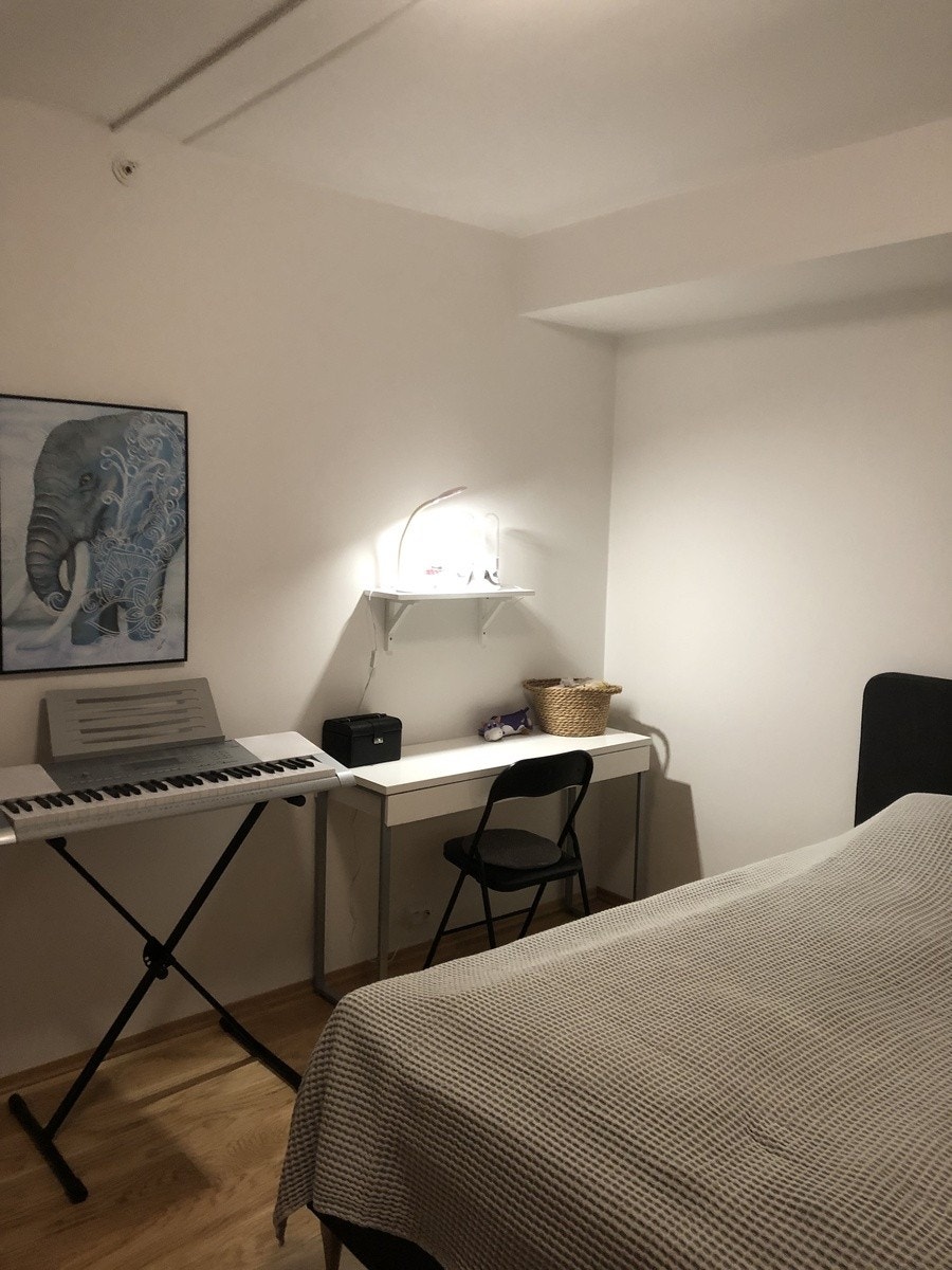 Soverom hoved Galleribilde