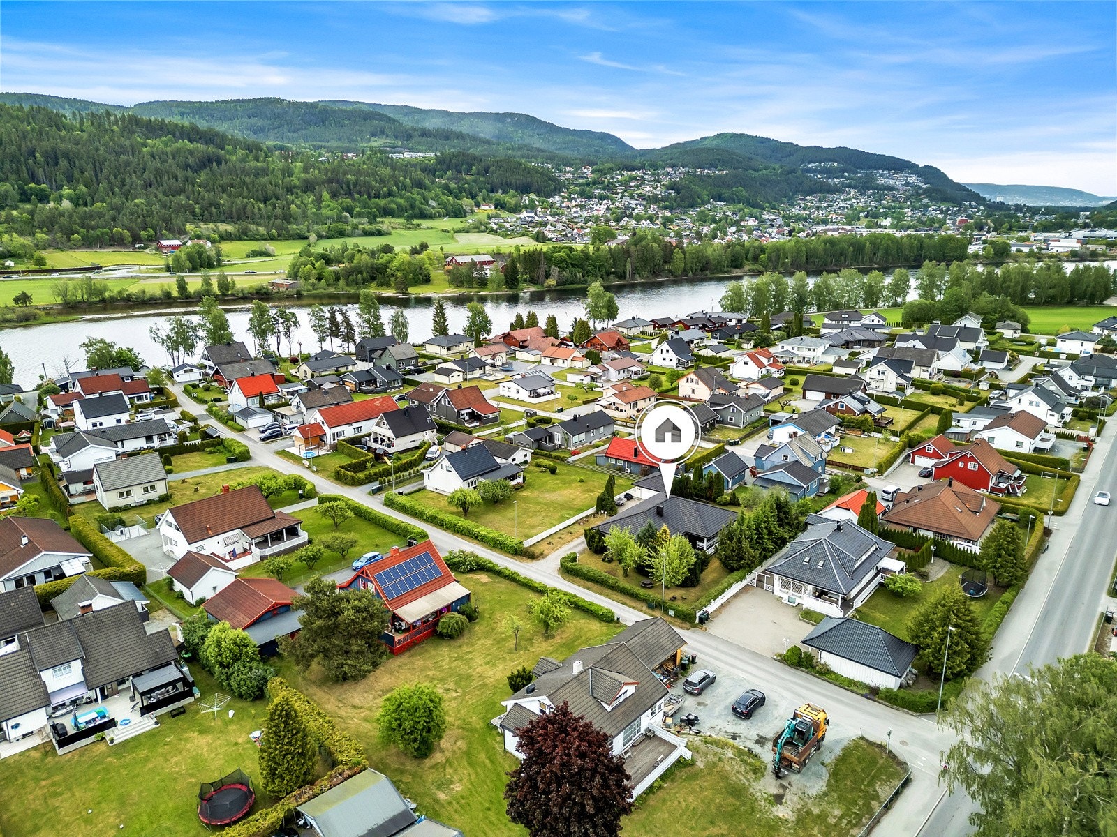 Barnevennlig og stille beliggenhet i en blindvei på Steinberg Galleribilde