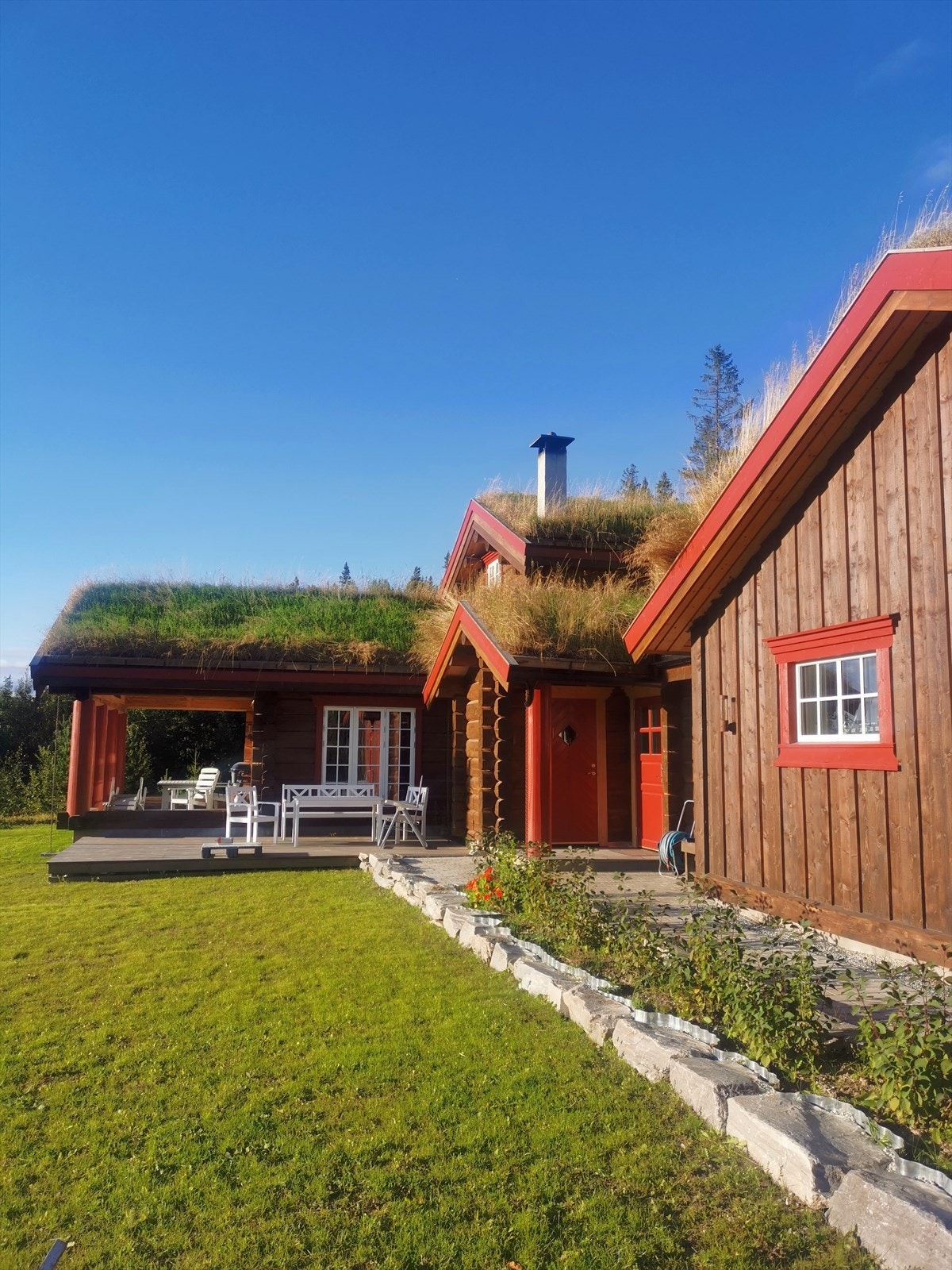 Pent opparbeidet uteområde Galleribilde