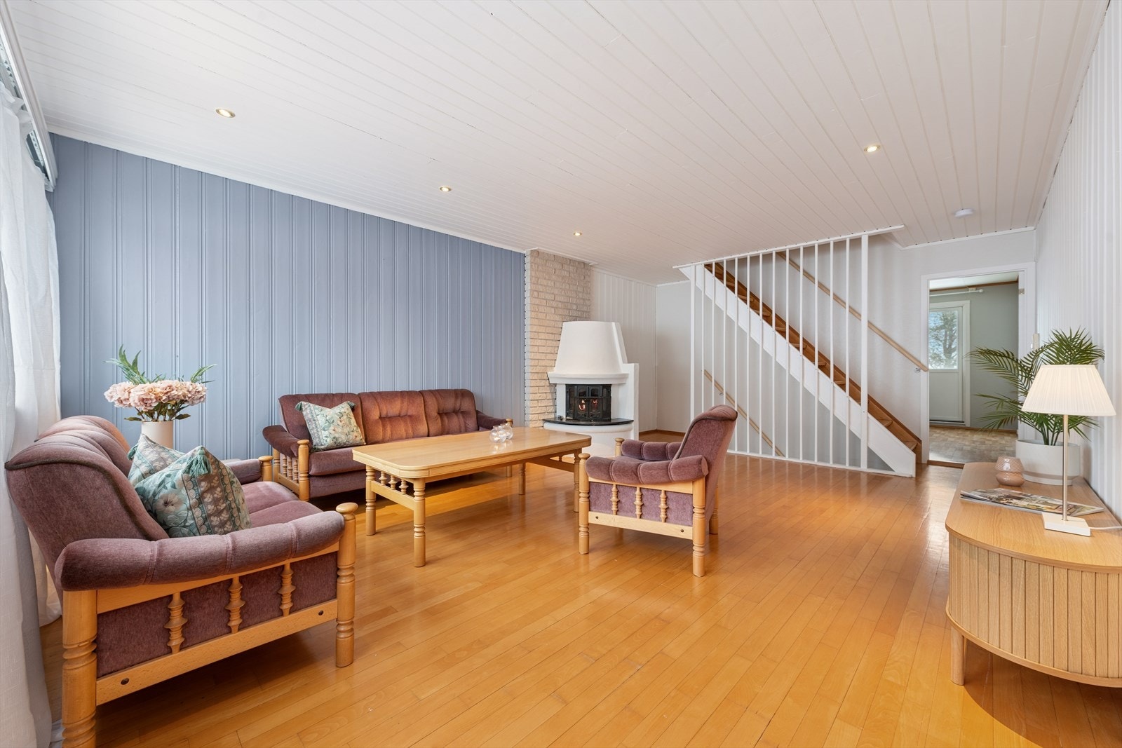 Downlights i himling gir fin belysning. Galleribilde