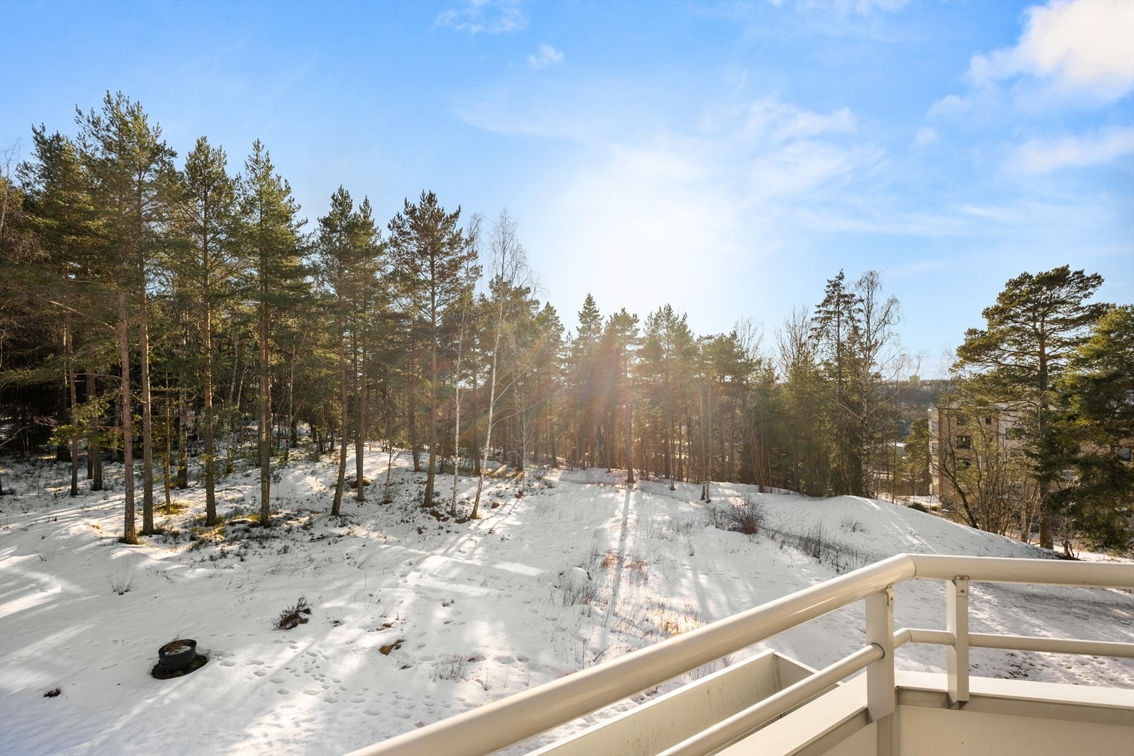 Her har du utsikt mot rolige omgivelser. Galleribilde