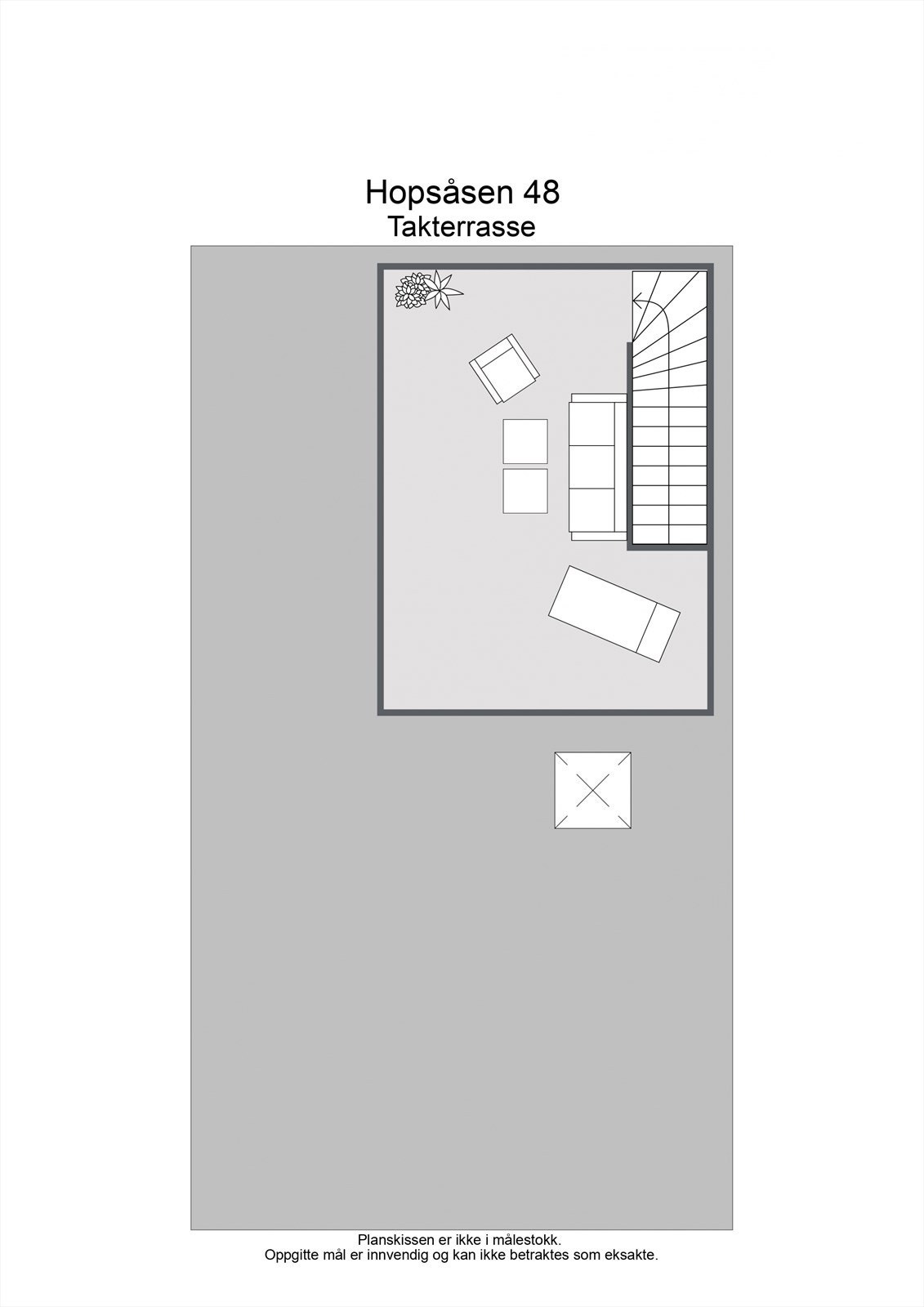 Takterrasse Galleribilde