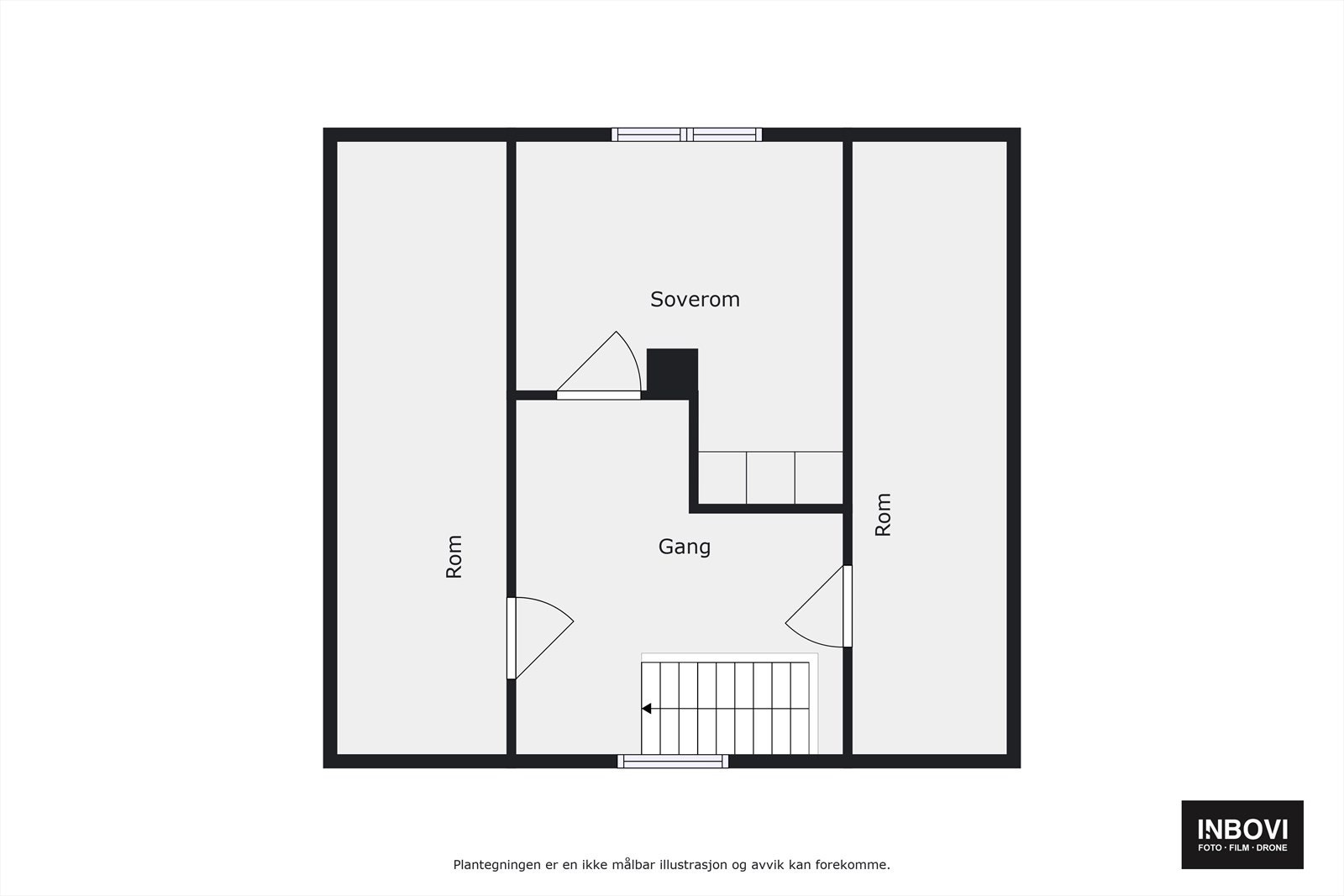 Plantegning 2. etasje Galleribilde