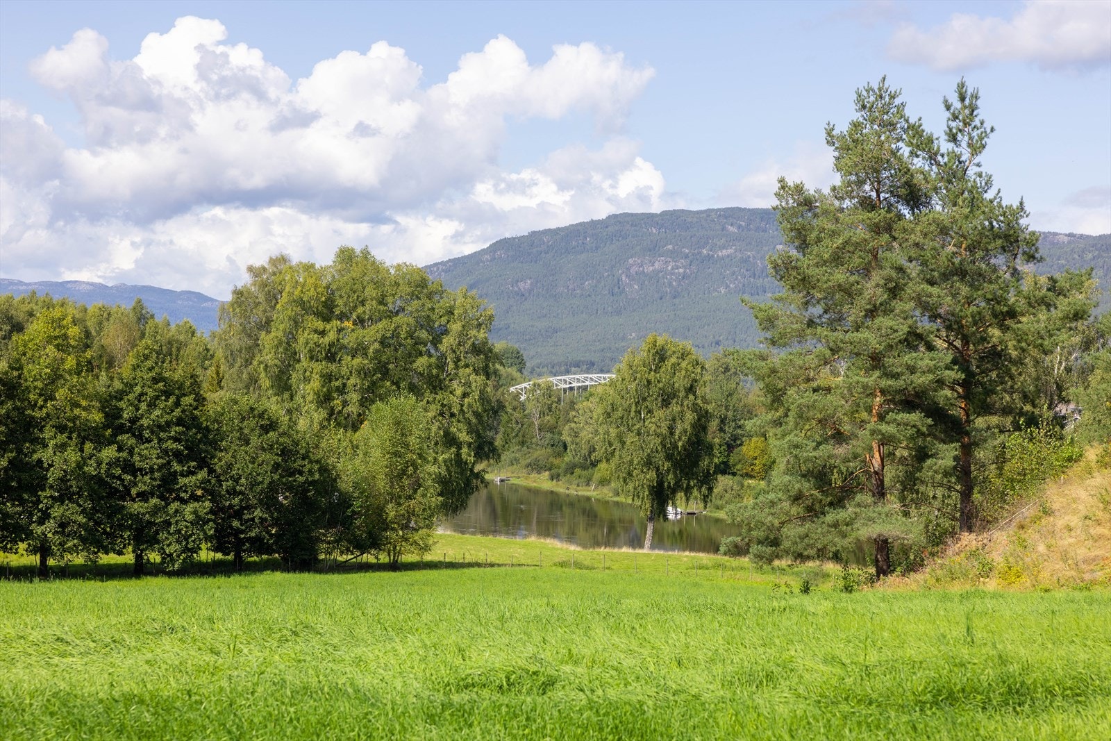 Ved Gvarv sentrum er det for øvrig etablert småbåthavn langs Bøelva, med nærhet til elvas utløp i idylliske Norsjø. Galleribilde