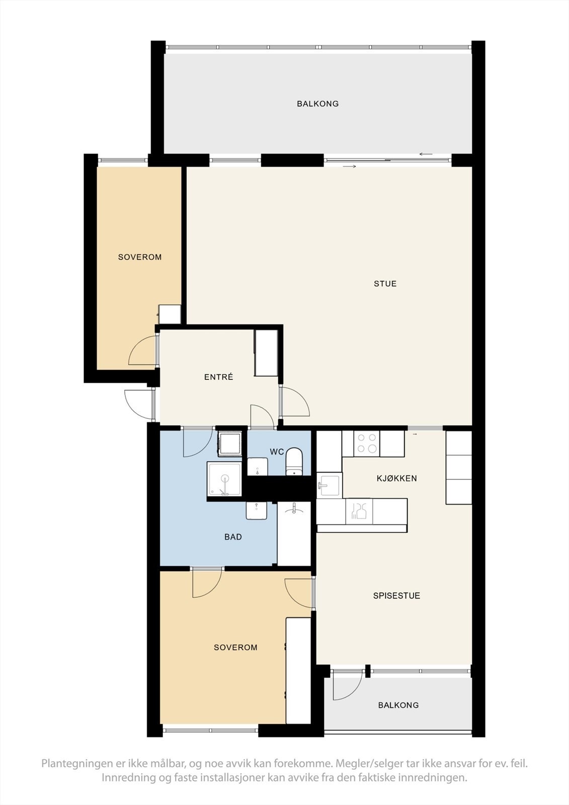 Plantegning. Galleribilde