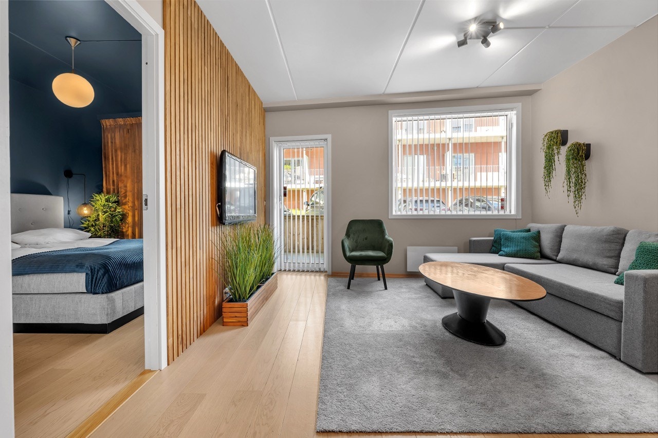 Nydelig leilighet kun 5 minutters gange fra sentrum Galleribilde