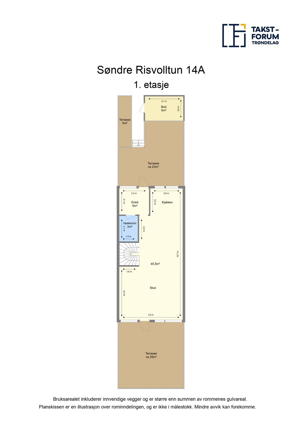 Plantegning - 1. etasje Galleribilde