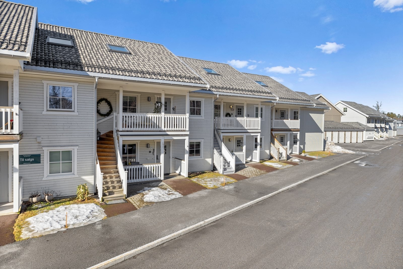 Her vil du bo i et hyggelig sameie. Galleribilde