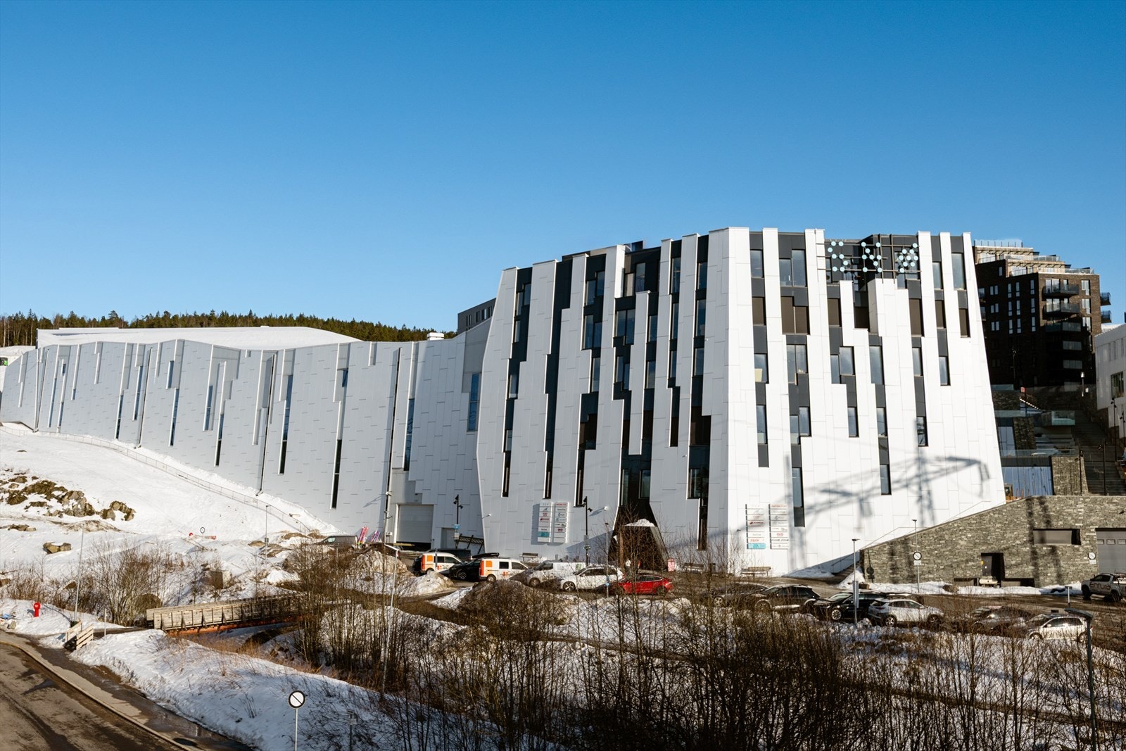 Skianlegget SNØ ligger et steinkast unna leiligheten. Galleribilde