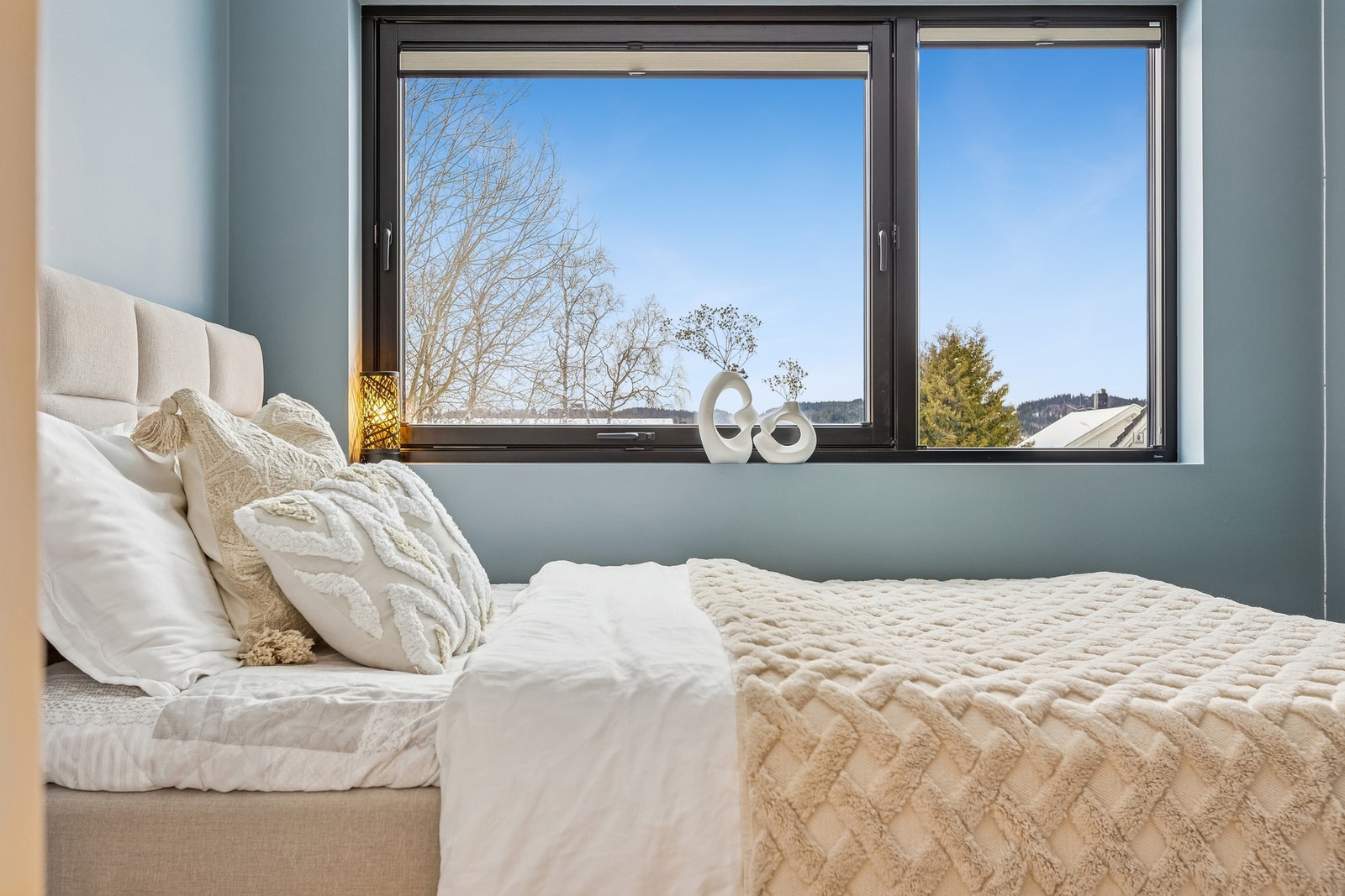 Flott utsikt fra soverommet! Galleribilde