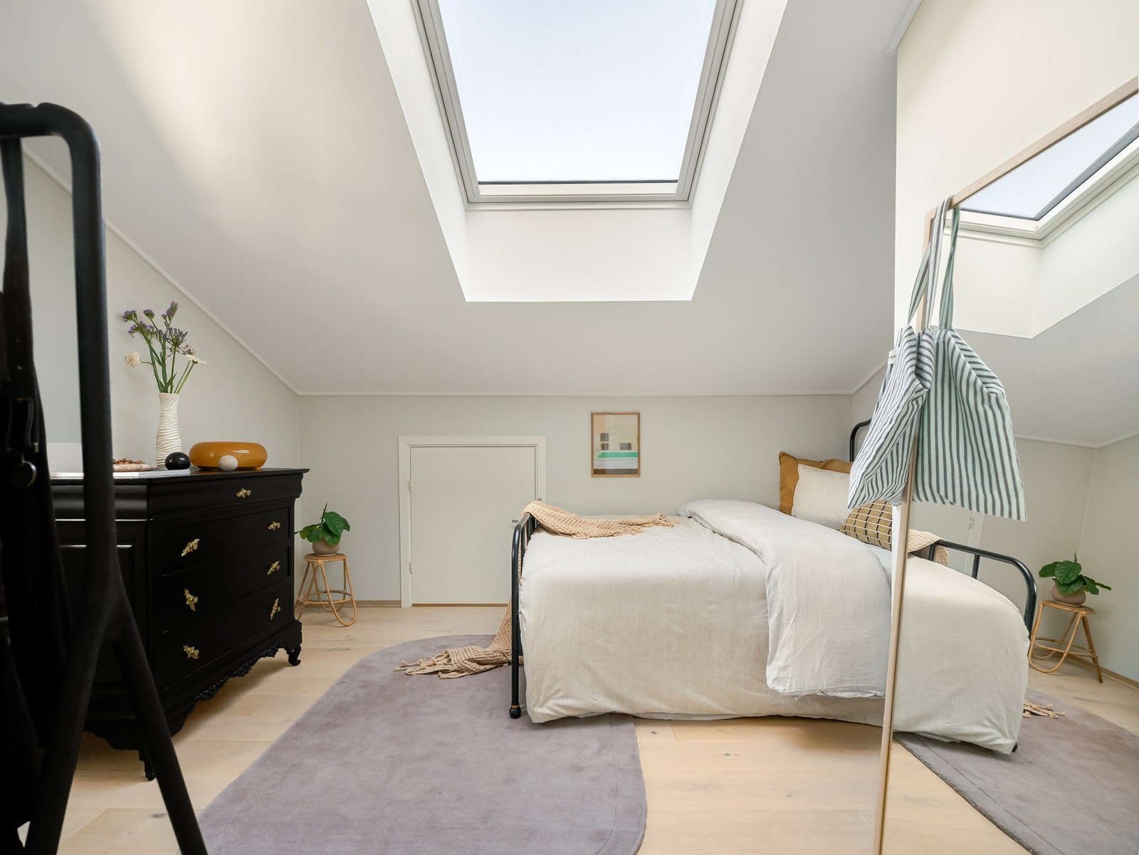 I denne etasjen finner vi det tredje soverommet. Galleribilde