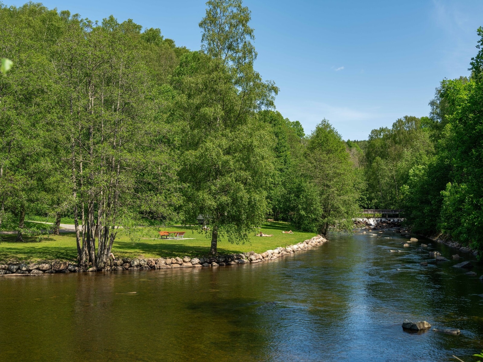 Frysja ligger midt mellom Kjelsås og Korsvoll i Oslo - tett på både marka og byen. Galleribilde