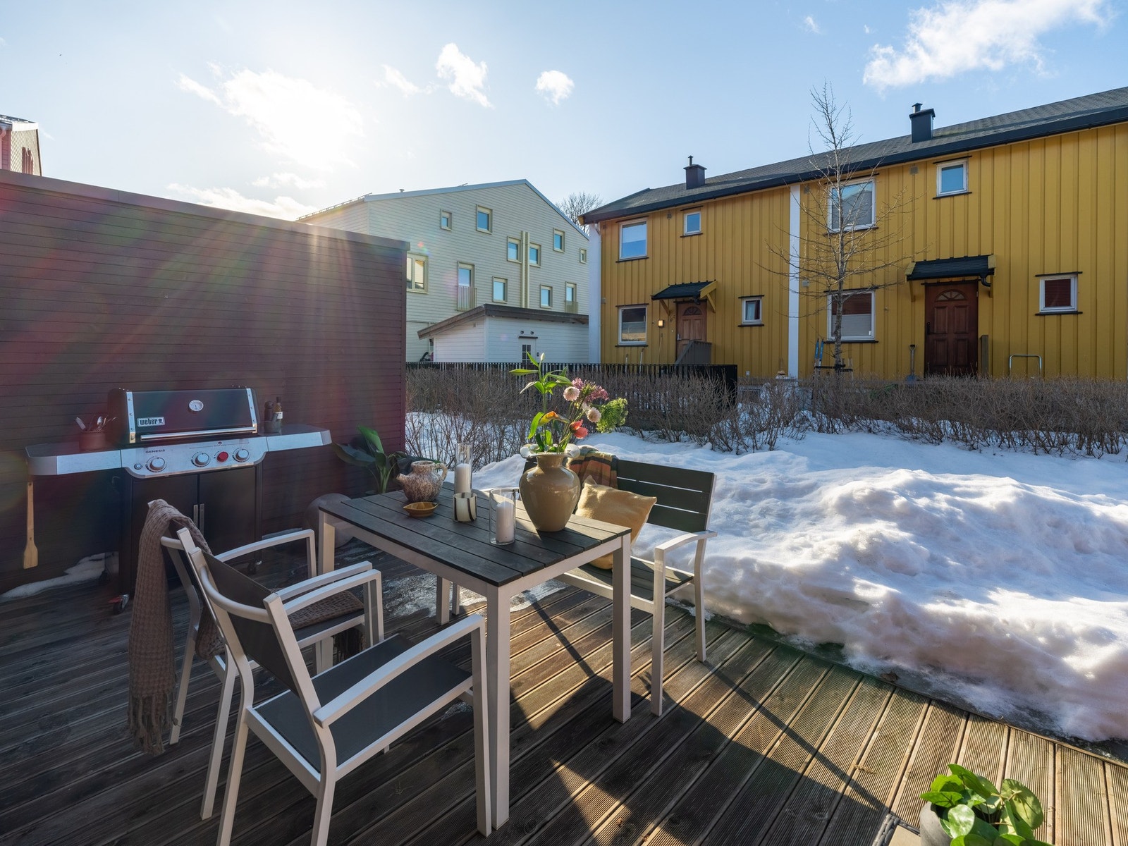 Her kan barna løpe trygt og fritt i grønne omgivelser. Galleribilde