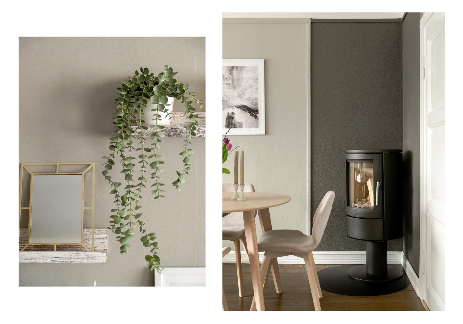 Her får du også en lun peisovn, som varmer svært godt på kalde dager. Galleribilde