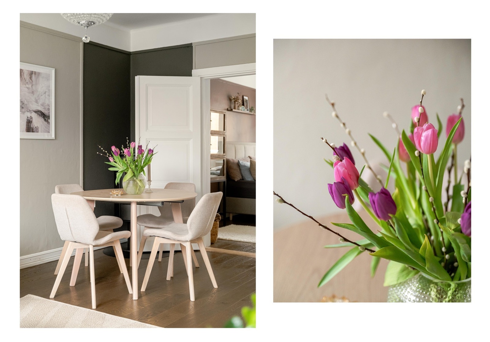 Det er også plass til større spisegruppe enn det som er her i dag, dersom du skulle trenge det. Galleribilde