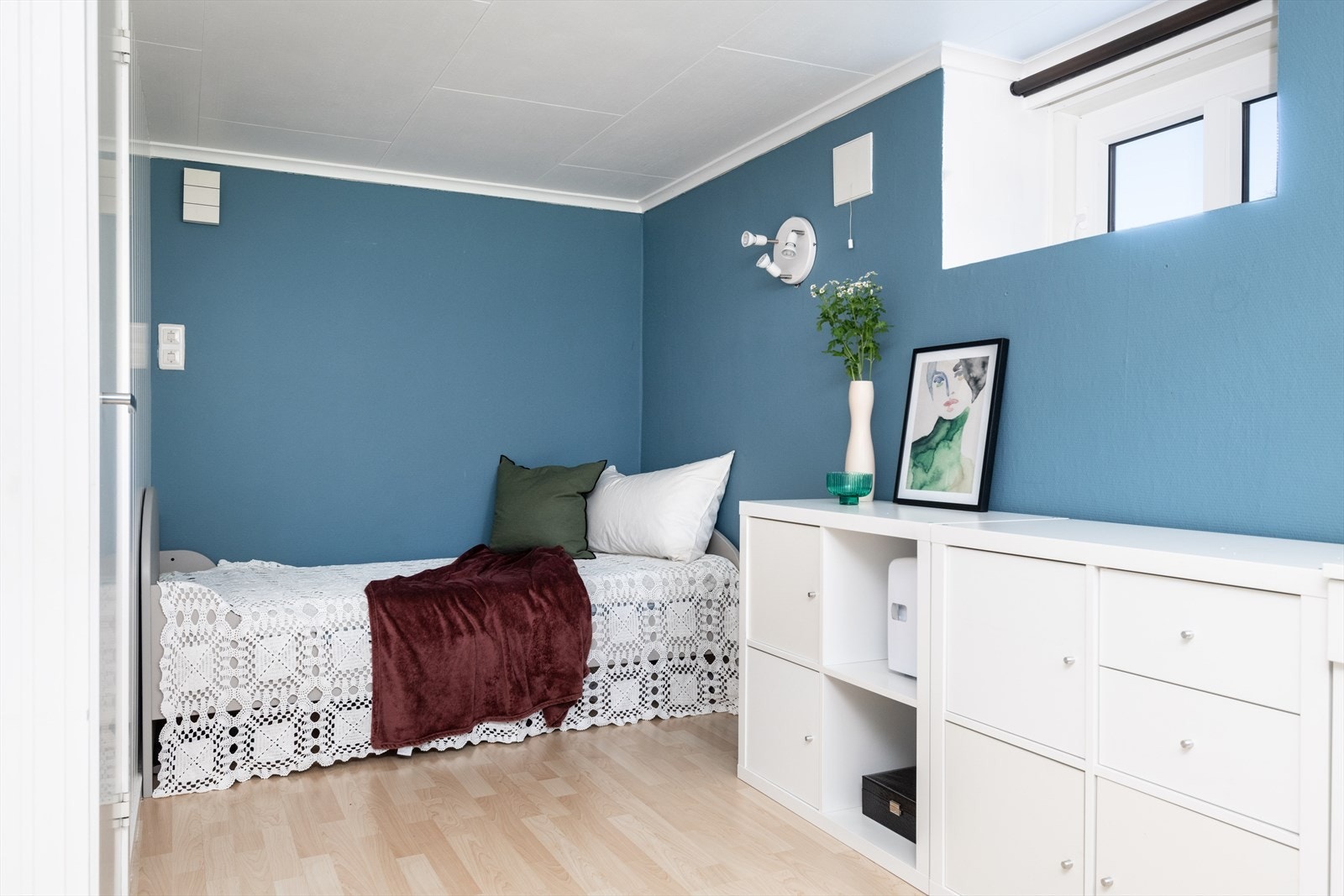 Innredet rom nr. 2. (ikke godkjent soverom). Galleribilde