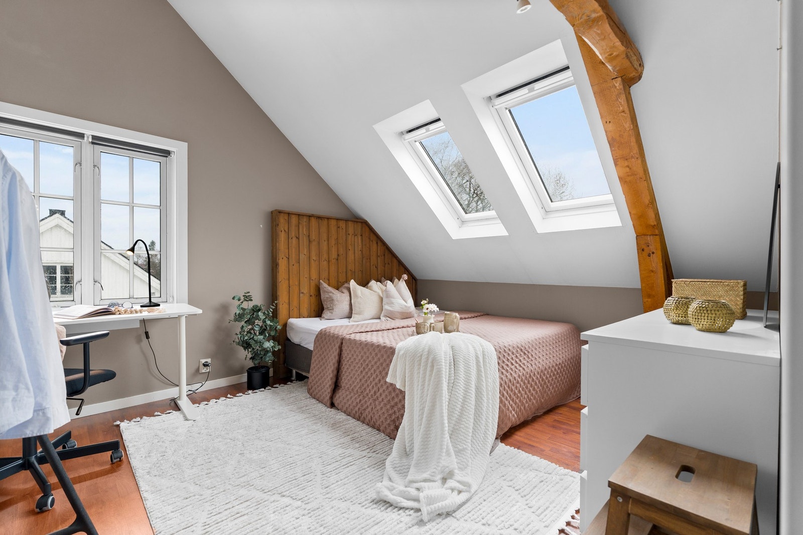 Romslig hovedsoverom på 10,5 m². Galleribilde