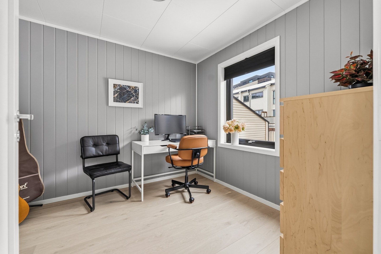 Soverom 3. Kan også brukes som gjesterom eller hjemmekontor etter behov. Galleribilde