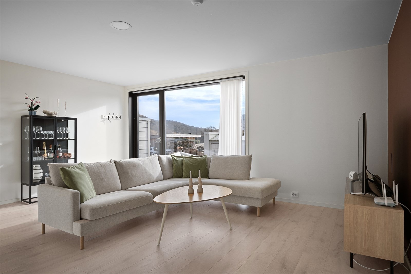 UTLEIEDEL: Delikate toner på veggene gjør rommene lunere. Galleribilde