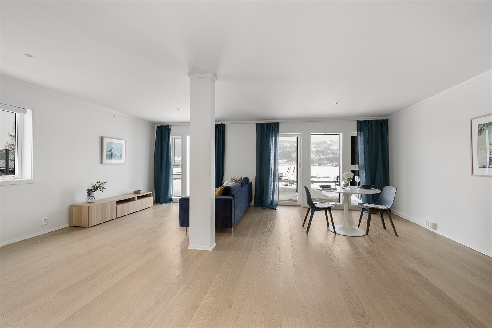 Leiligheten har gjennomgående god standard og fine romstørrelser Galleribilde