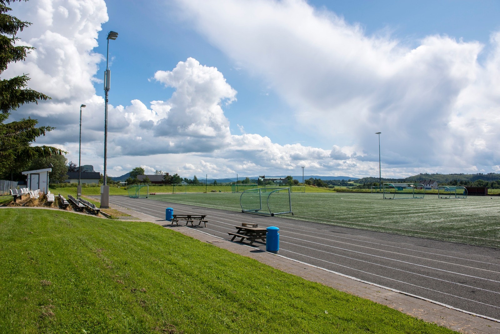 Et flott område for de fotballinteresserte. Galleribilde