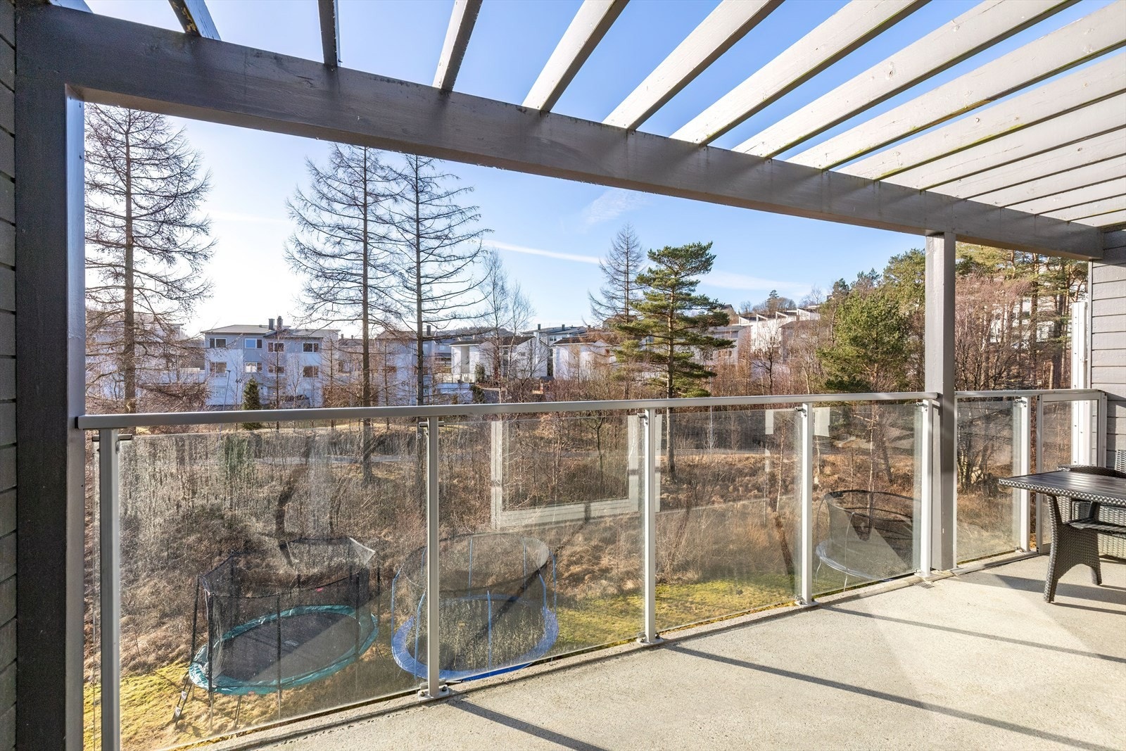 Veranda - sørvendt med gode solforhold Galleribilde