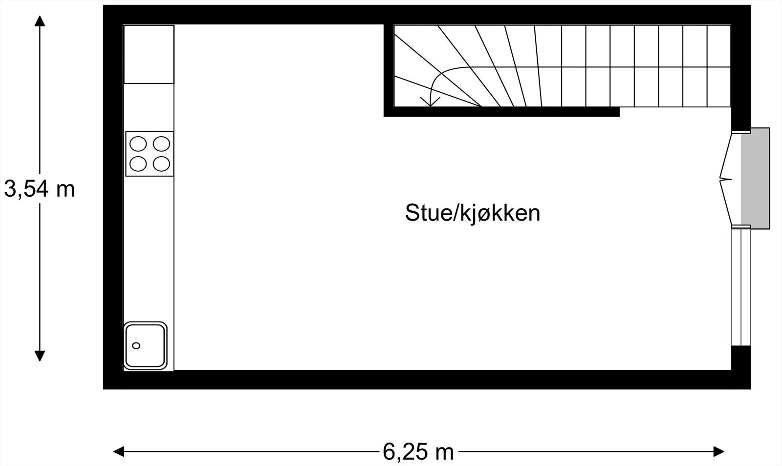Plantegning. Galleribilde
