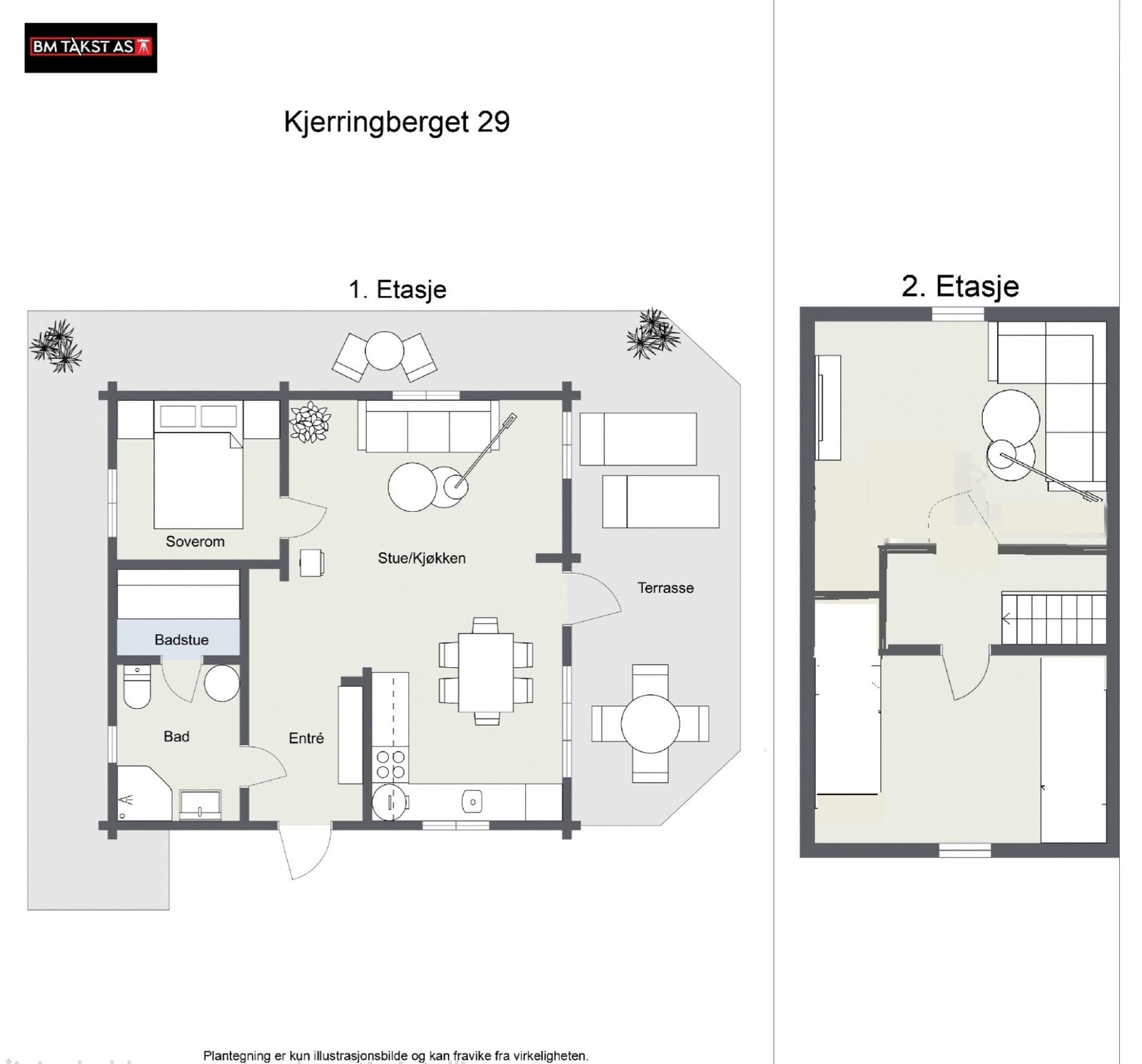 Plantegning/illustrasjon. Galleribilde
