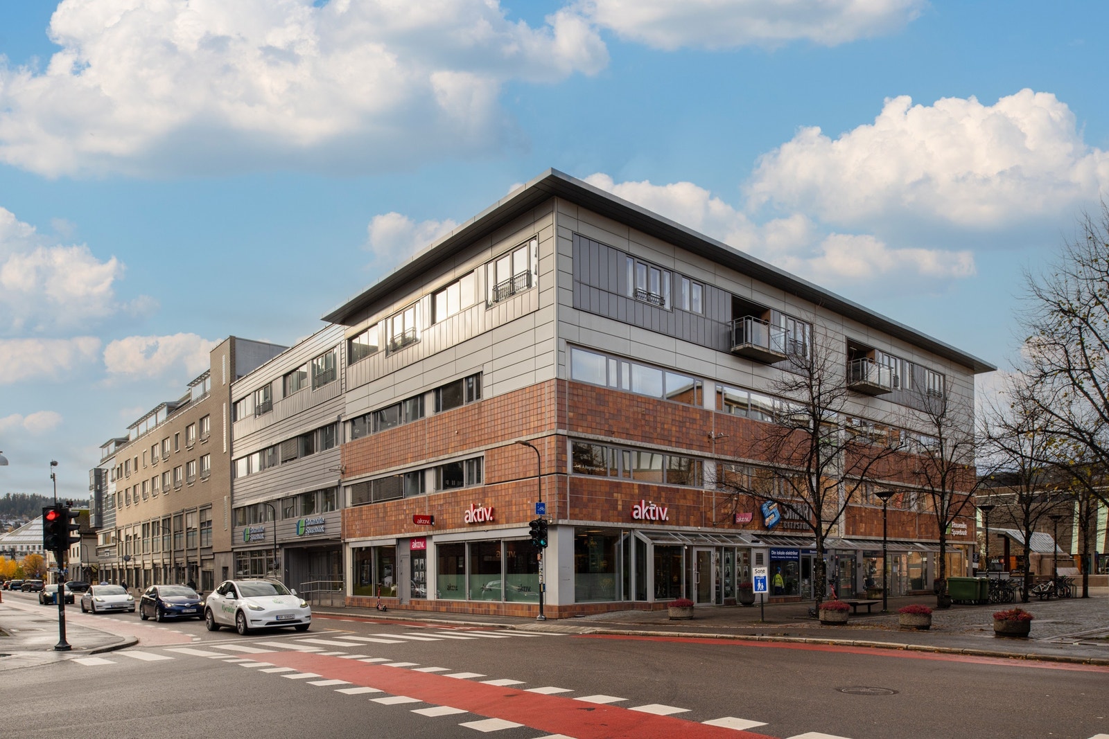 I dette bygget på Torvet 5 har vi ledig næringsareal i 3.etasje Galleribilde