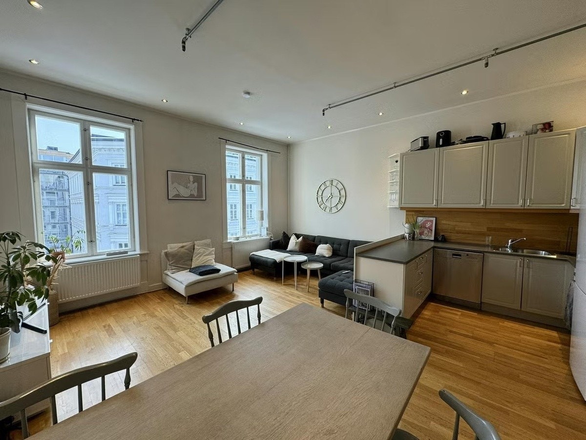 Romslig stue Galleribilde