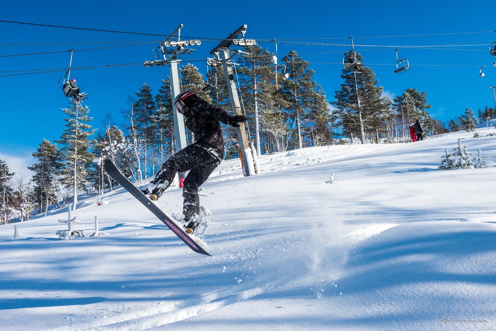 Rett ved Brokke Alpinanlegg Galleribilde