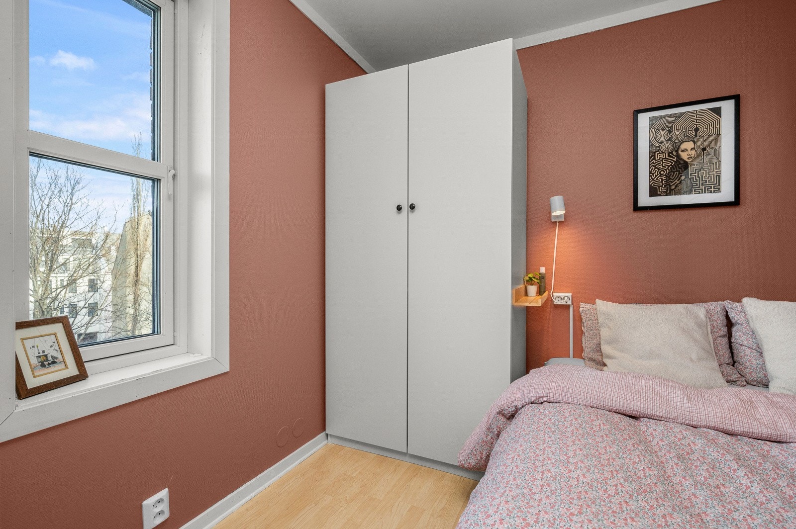 Man har til og med utsikt fra soverommet. Galleribilde