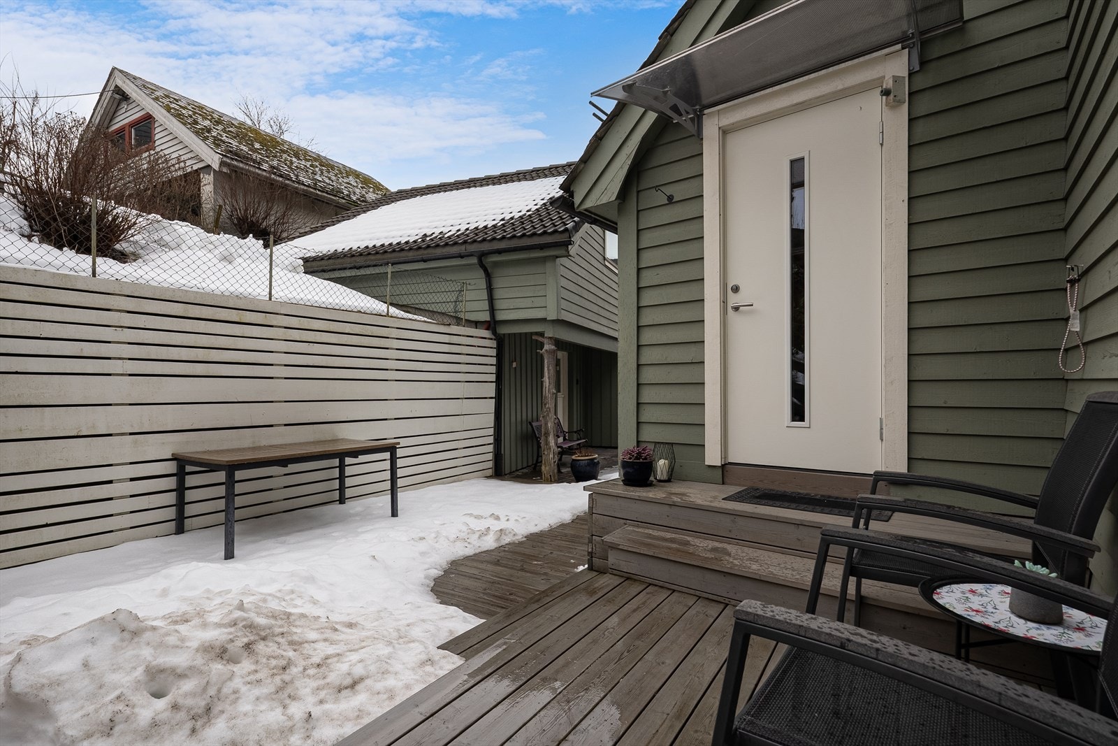 Tomten er flott opparbeidet. Galleribilde