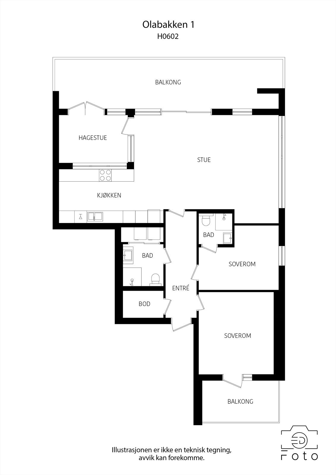 Plantegning. Galleribilde