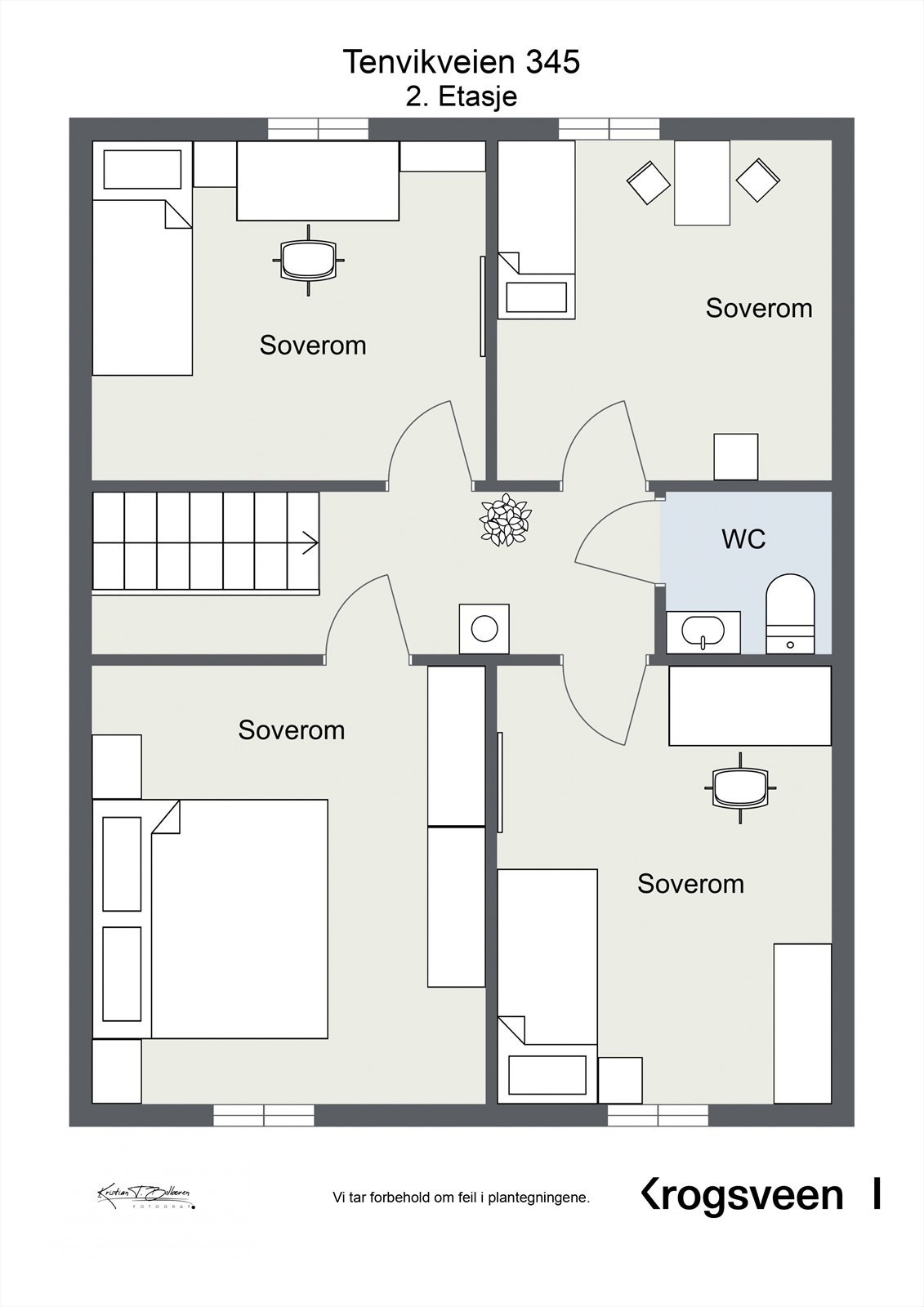 Planskisse. 2. etasje. Galleribilde