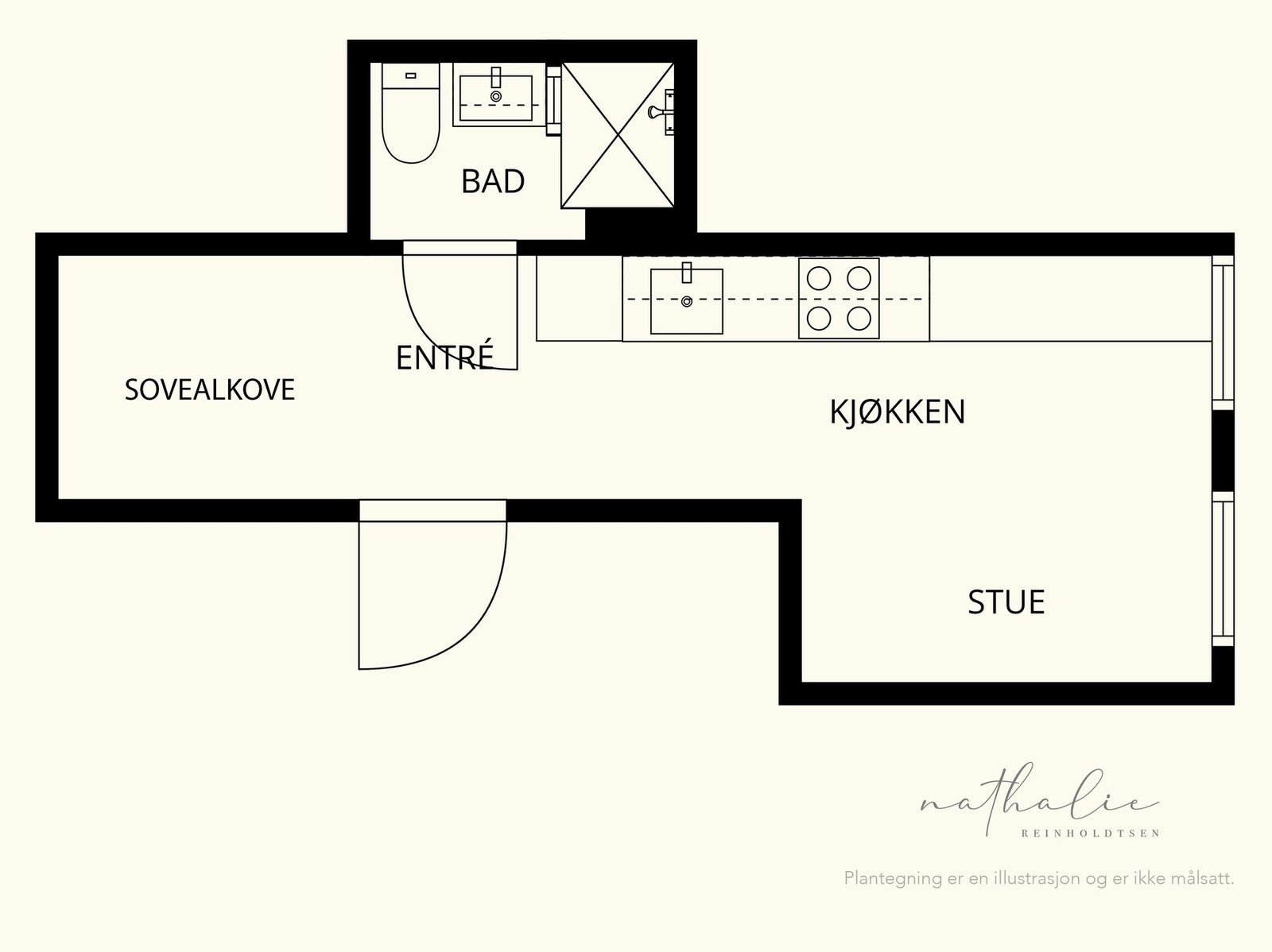 Planløsning. Galleribilde