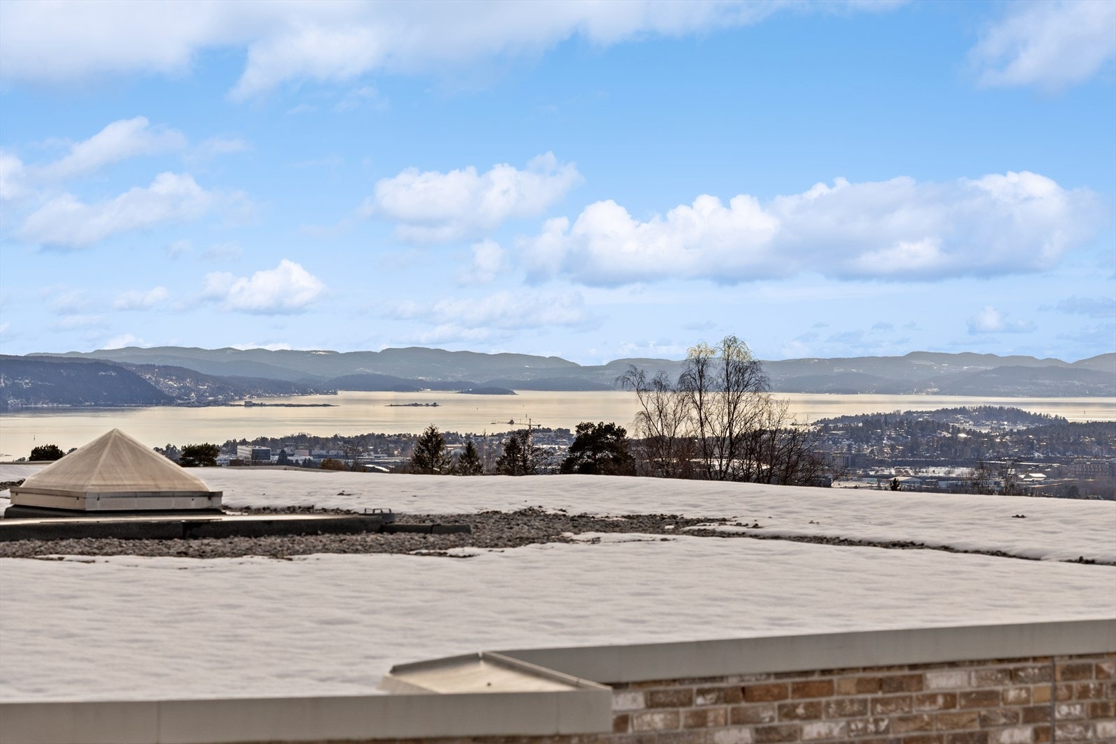 Utsikt fra kjøkkenvindu Galleribilde