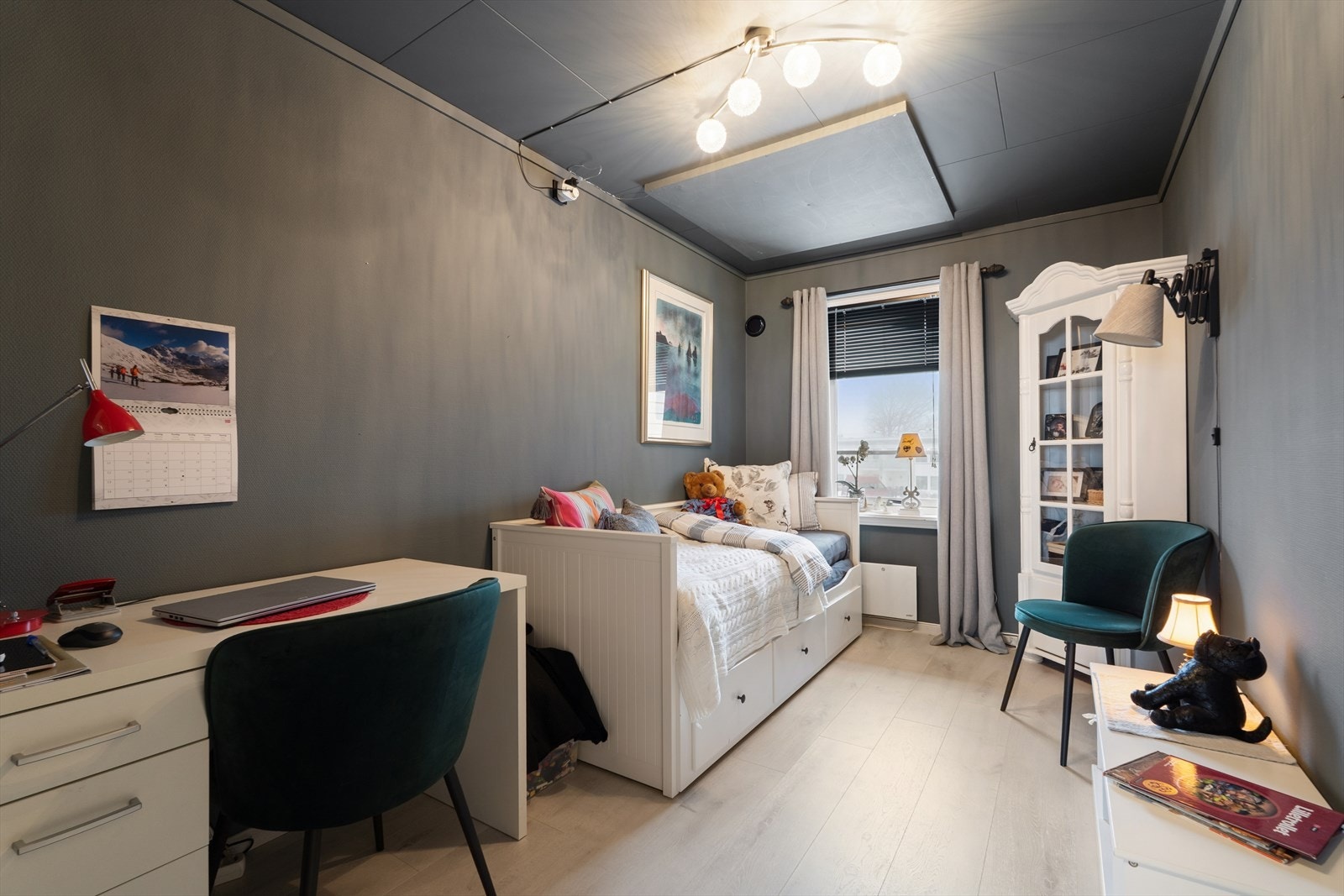 Soverom 2 er noe mindre, men like fullt godt. Galleribilde