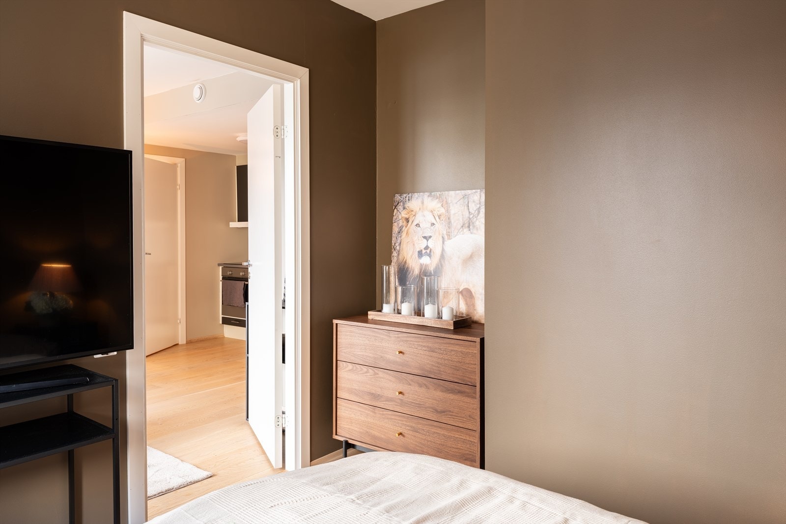 Det er også lagt opp til plass for garderobeskap. Galleribilde