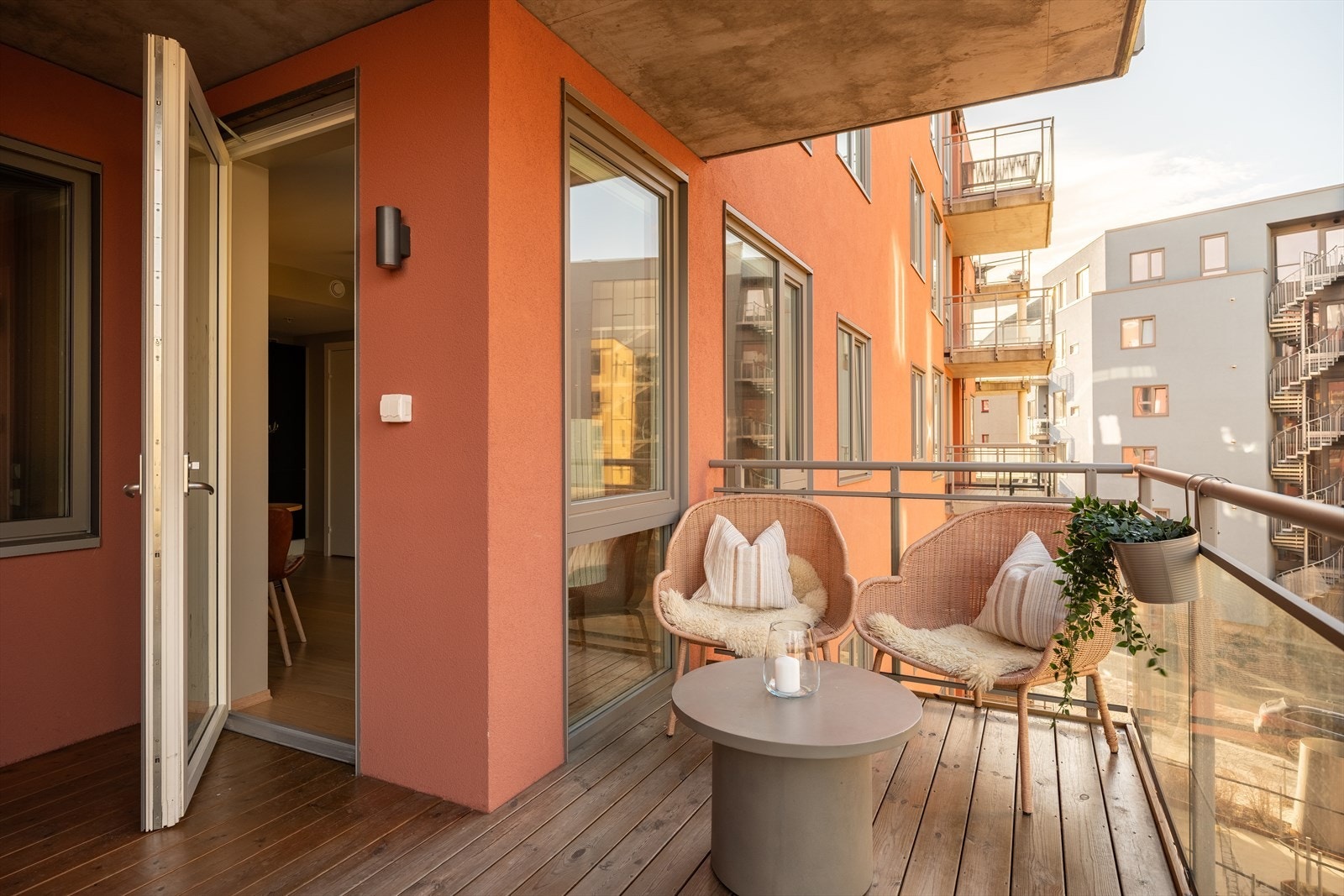 Bygget og leiligheten ble ferdigstilt i 2020 og er vurdert til gjennomgående TG0/1 av takstmann. Galleribilde