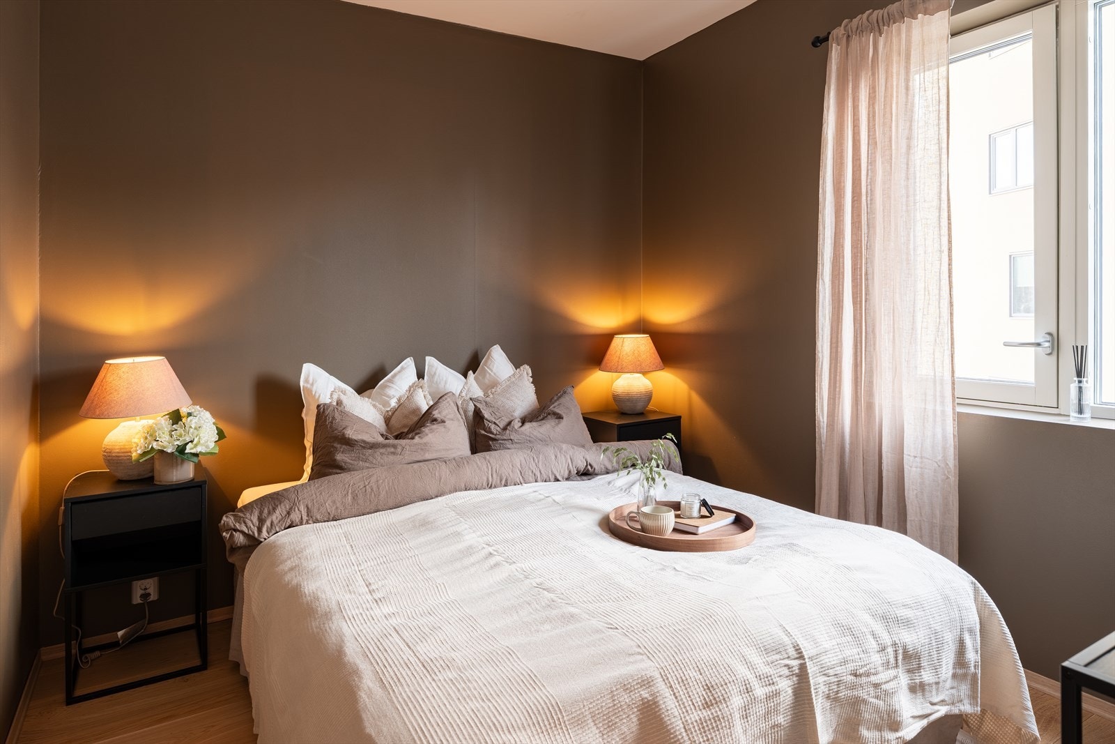 Hovedsoverommet er målt til 8,5kvm. Galleribilde