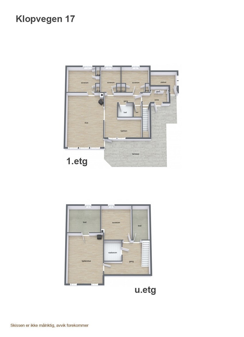 Plantegning oversikt Galleribilde