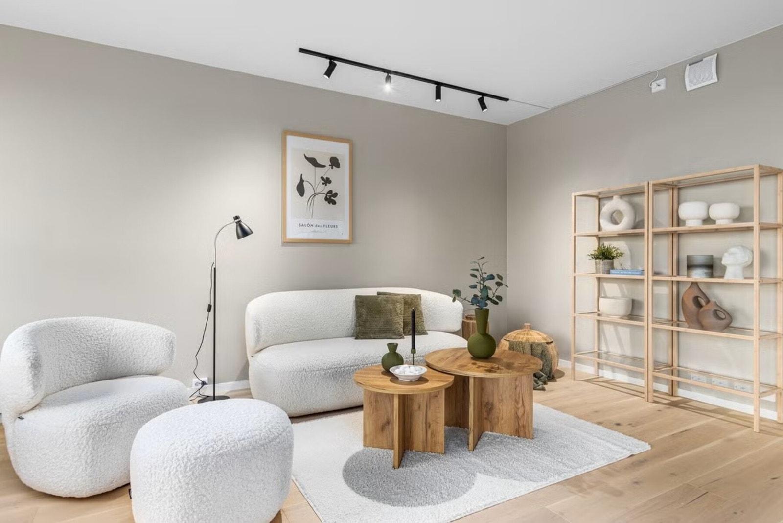 Det gjøres oppmerksom på at bildet er tatt av en identisk leilighet i etasjen over. Galleribilde