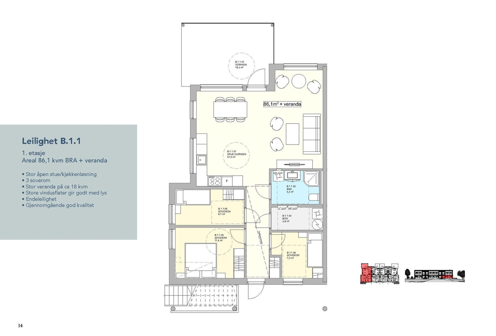 Planskisse. Galleribilde