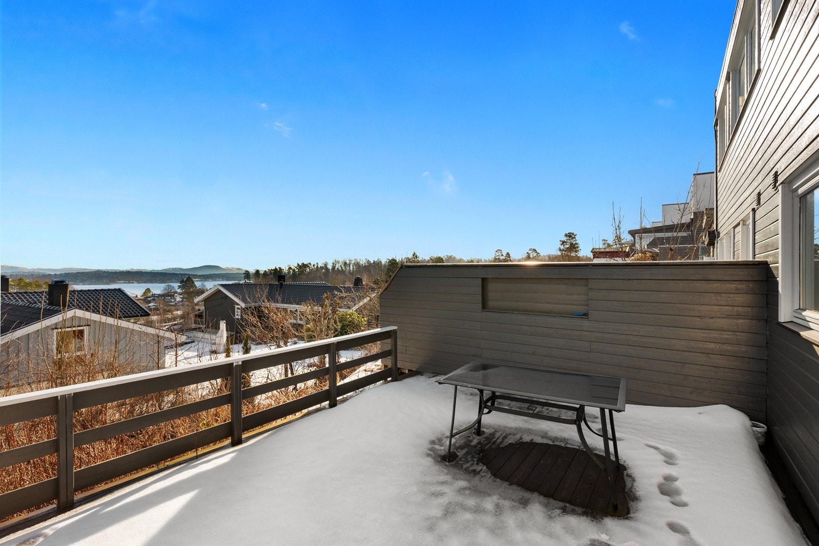 Del av terrasse Galleribilde