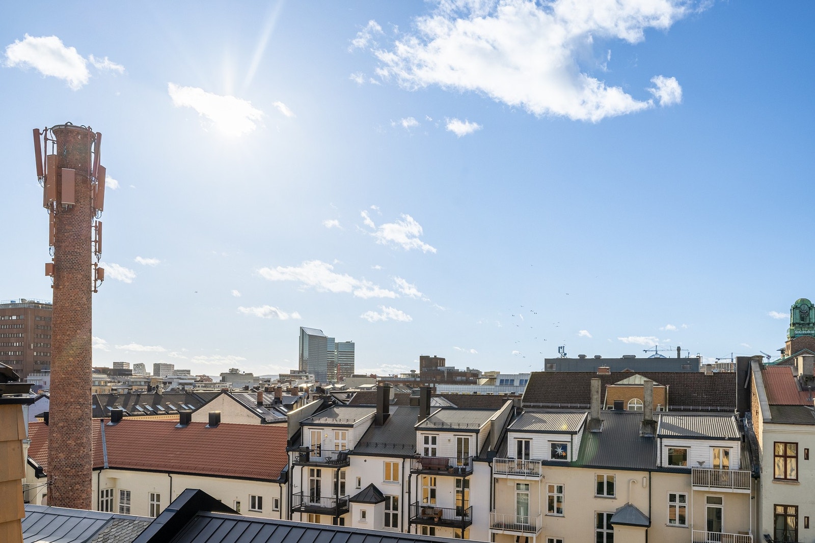Nydelig utsikt fra stue og terrasse Galleribilde
